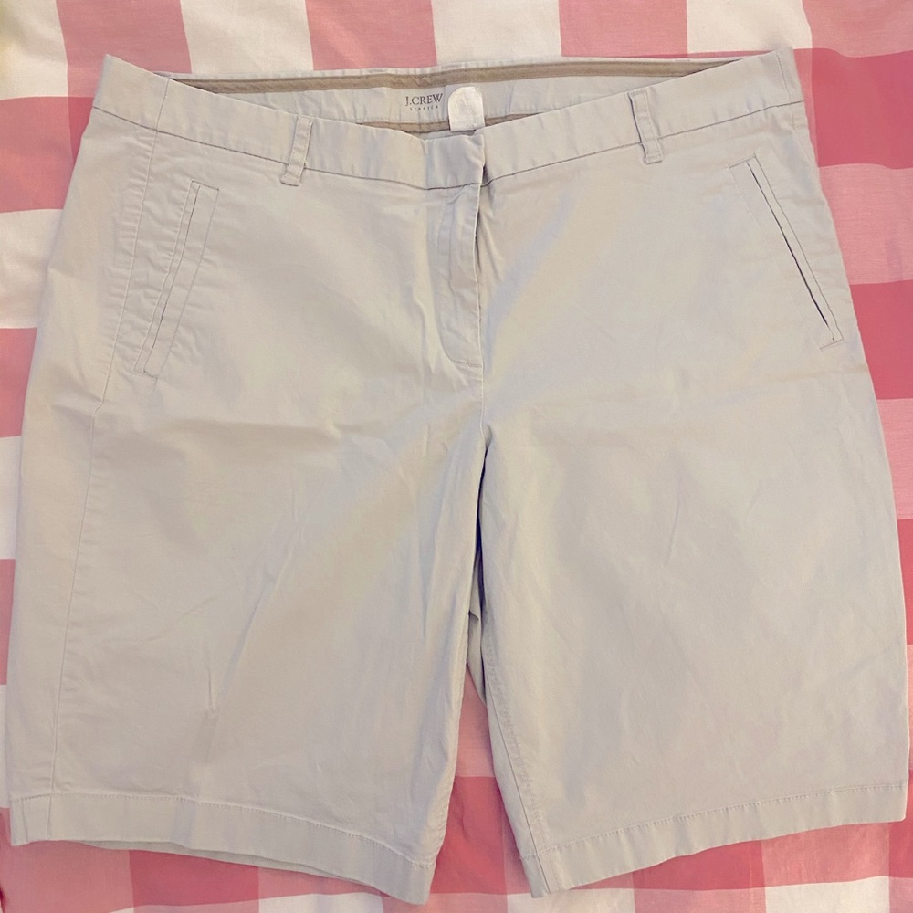 Jcrew khaki Bermuda shorts